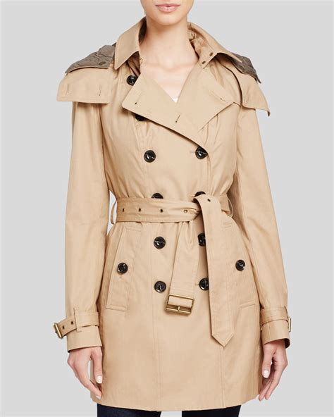 burberry reymoore hooded size trench coat|Burberry Reymoore Hooded Cotton Trench Coat Women.